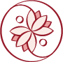 Logo yin yang, lotus
